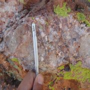 Cecilia North Breccia Gold Mineralization