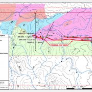 Map of the Ciruelos Vein